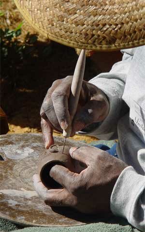 crafts - clay pot