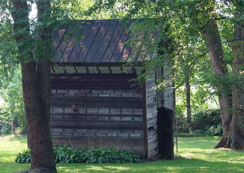 historic ice house on Second Street in Waterford