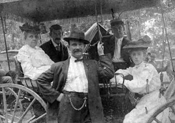 waterford family in a buggy