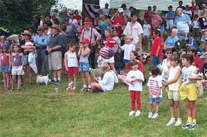 Crowd in Waterford Virginia