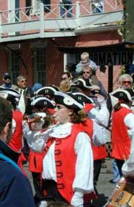 Fife marching band in Waterford Virginia